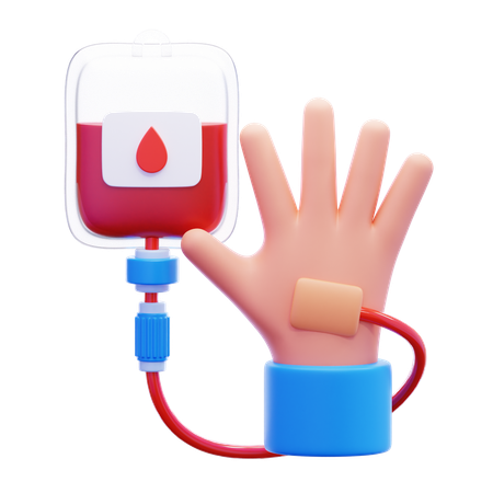 Blood Donation  3D Icon