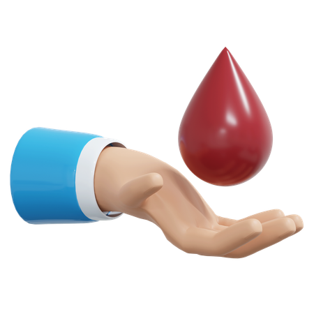 Blood Donation  3D Icon