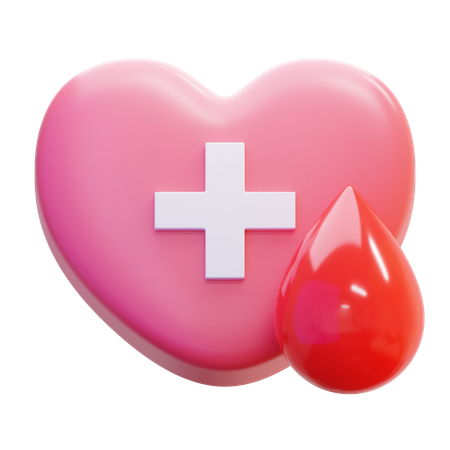 Blood donation  3D Icon