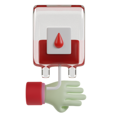 Blood Donation  3D Icon