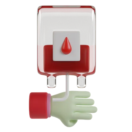 Blood Donation  3D Icon