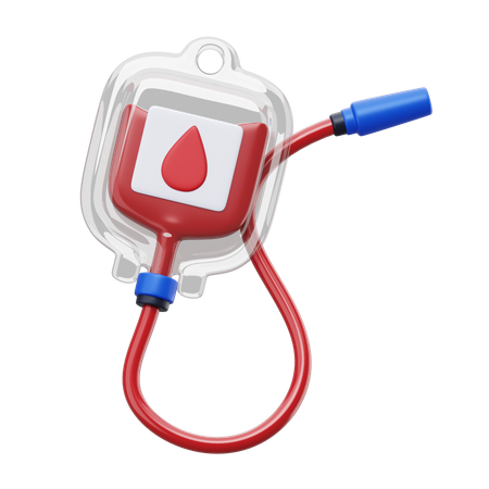 Blood Donation  3D Icon