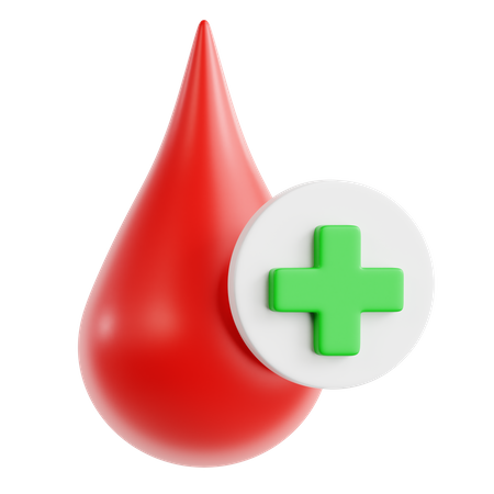 Blood Donation  3D Icon