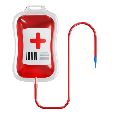 Blood Donation  3D Icon