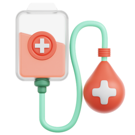 Blood Donation  3D Icon