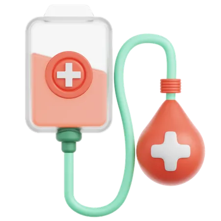 Blood Donation  3D Icon