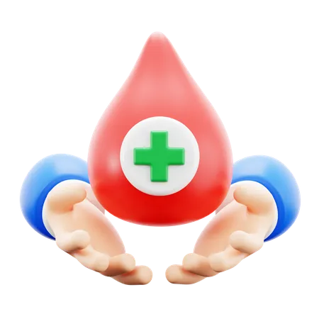 Blood Donation  3D Icon