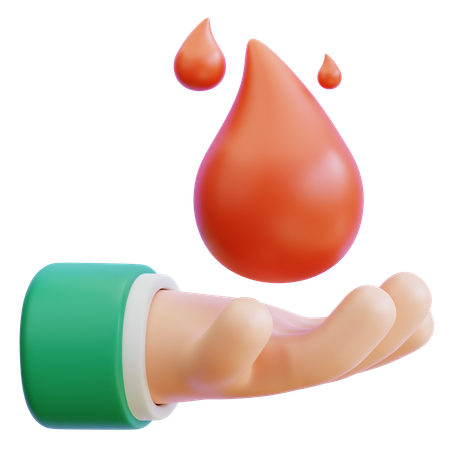 Blood donation  3D Icon