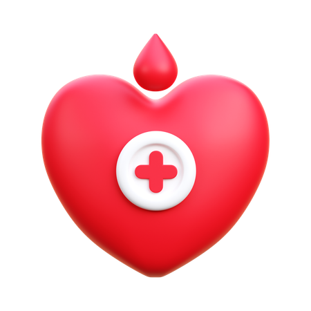 Blood Donation  3D Icon