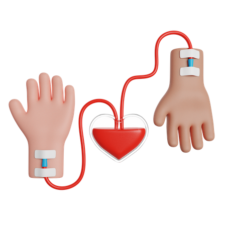 Blood Donation  3D Icon