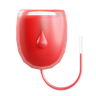 3d blood donation emoji