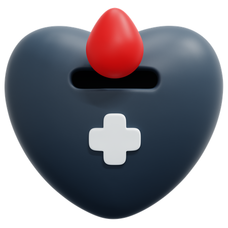 Blood Donation 3D Icon