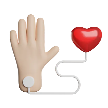 Blood Donation Process 3D Icon