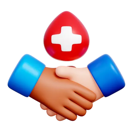Blood Donation Agreement  3D Icon