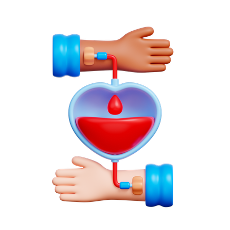 Blood Donation Arm  3D Icon