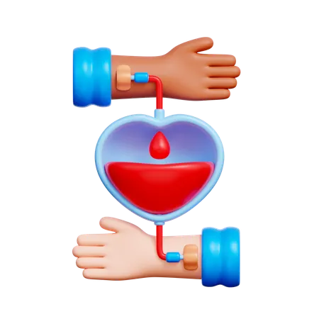 Blood Donation Arm  3D Icon