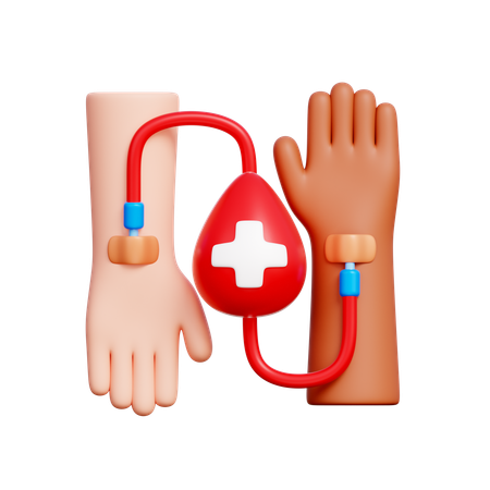 Blood Donation Arm  3D Icon