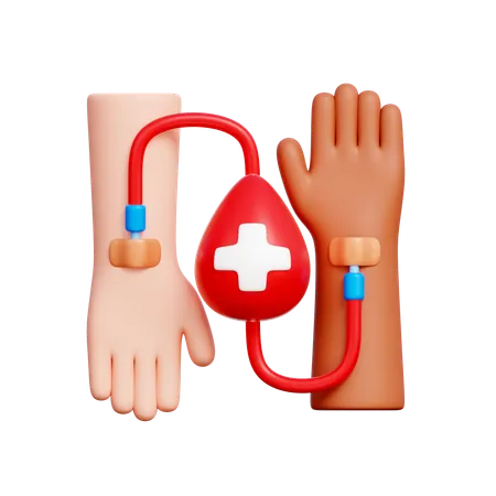 Blood Donation Arm  3D Icon