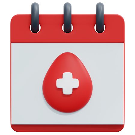 Blood Donation Day  3D Icon