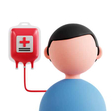 Blood Doner  3D Icon