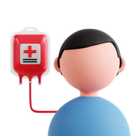 Blood Doner  3D Icon
