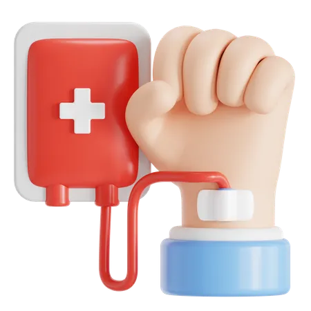 Blood donor  3D Icon