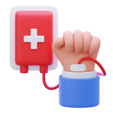 Blood Donor  3D Icon