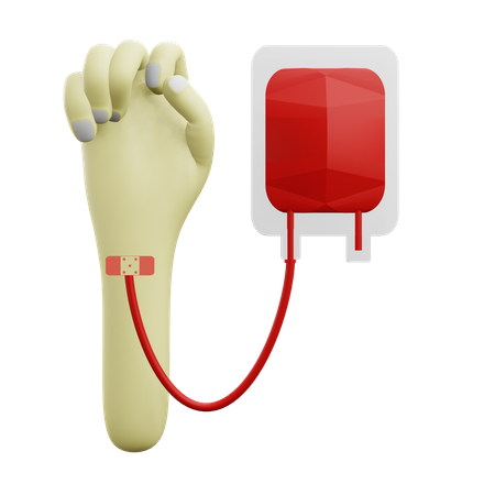 Blood Donor  3D Icon