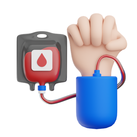 Blood Donor  3D Icon