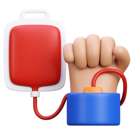 Blood Donor  3D Icon