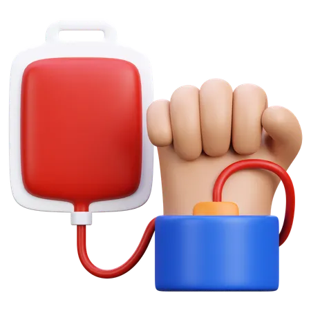 Blood Donor  3D Icon