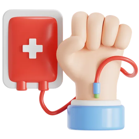 Blood donor  3D Icon