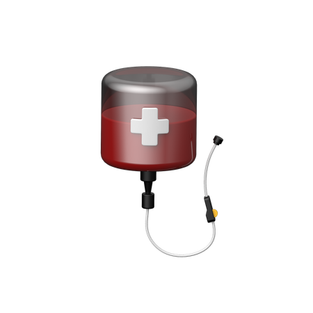 Blood Drip  3D Icon