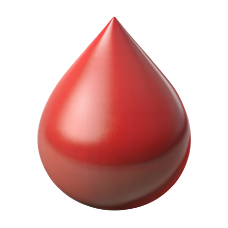 血の滴  3D Icon