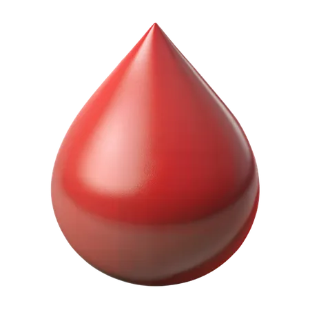 血の滴  3D Icon
