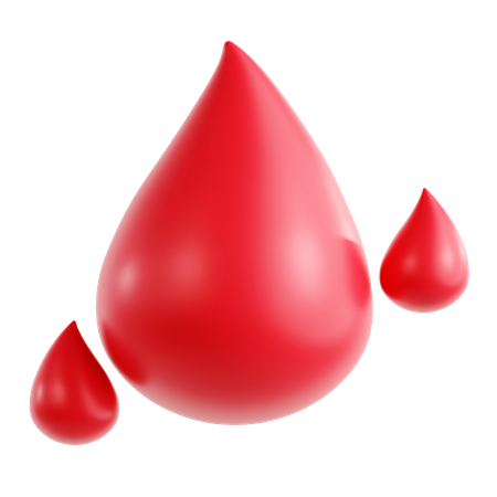 Blood Drop  3D Icon