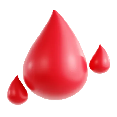 Blood Drop  3D Icon