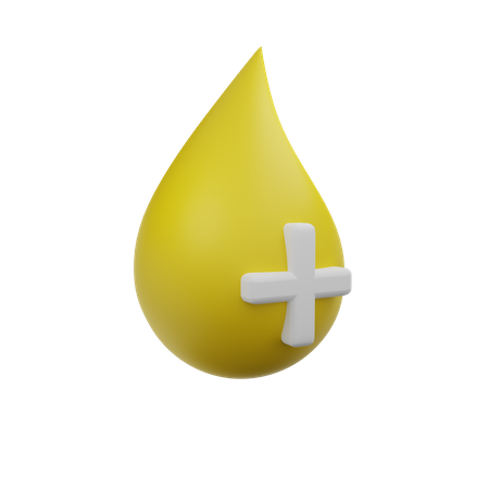 Blood Drop  3D Icon