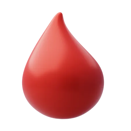 Blood Drop  3D Icon