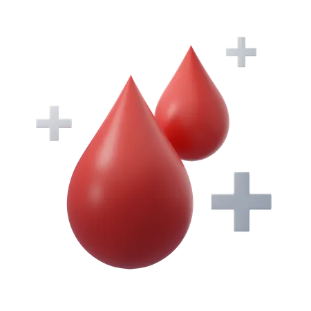 Blood Drop  3D Icon