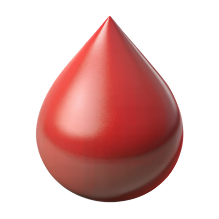 Blood Drop  3D Icon