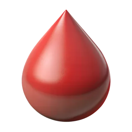 Blood Drop  3D Icon