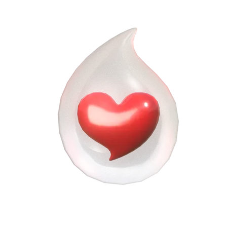 Blood Drop  3D Icon