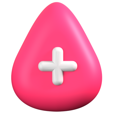 Blood Drop  3D Icon