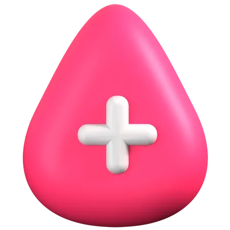 Blood Drop  3D Icon