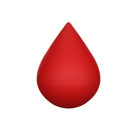 Blood Drop  3D Icon