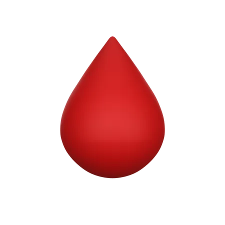 Blood Drop  3D Icon