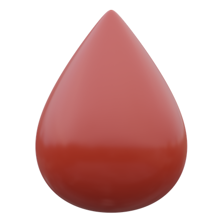 Blood Drop  3D Icon