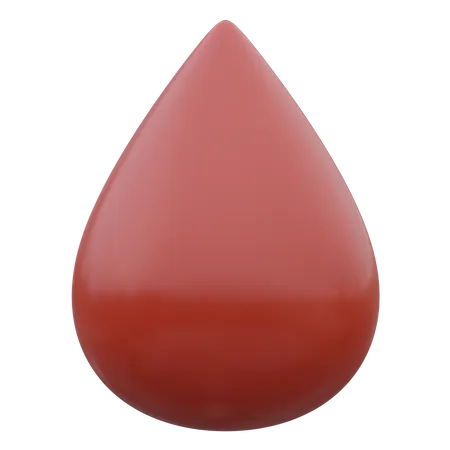 Blood Drop  3D Icon