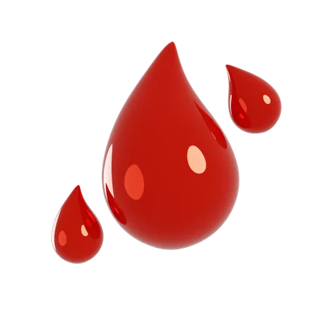 Blood Drop  3D Icon